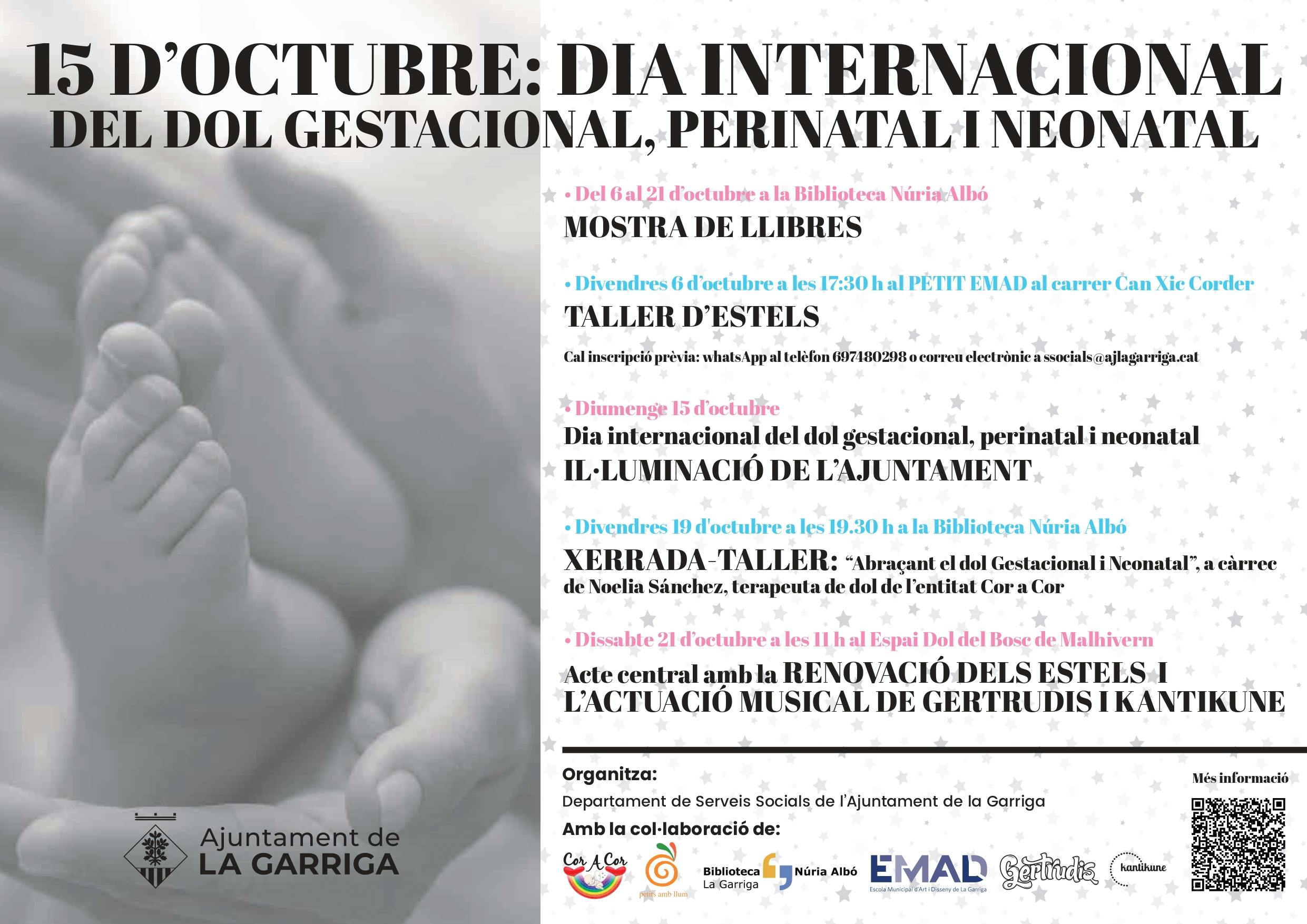 Commemoració del Dia Internacional del Dol Gestacional, Perinatal i Neonatal