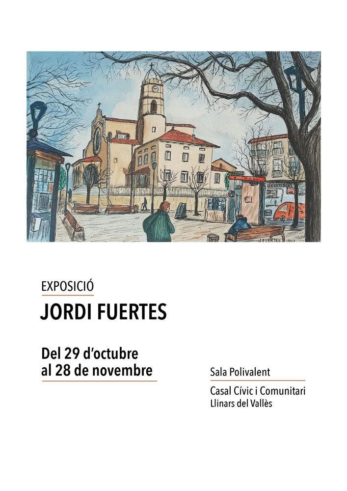 Exposició de pintura de Jordi Fuertes