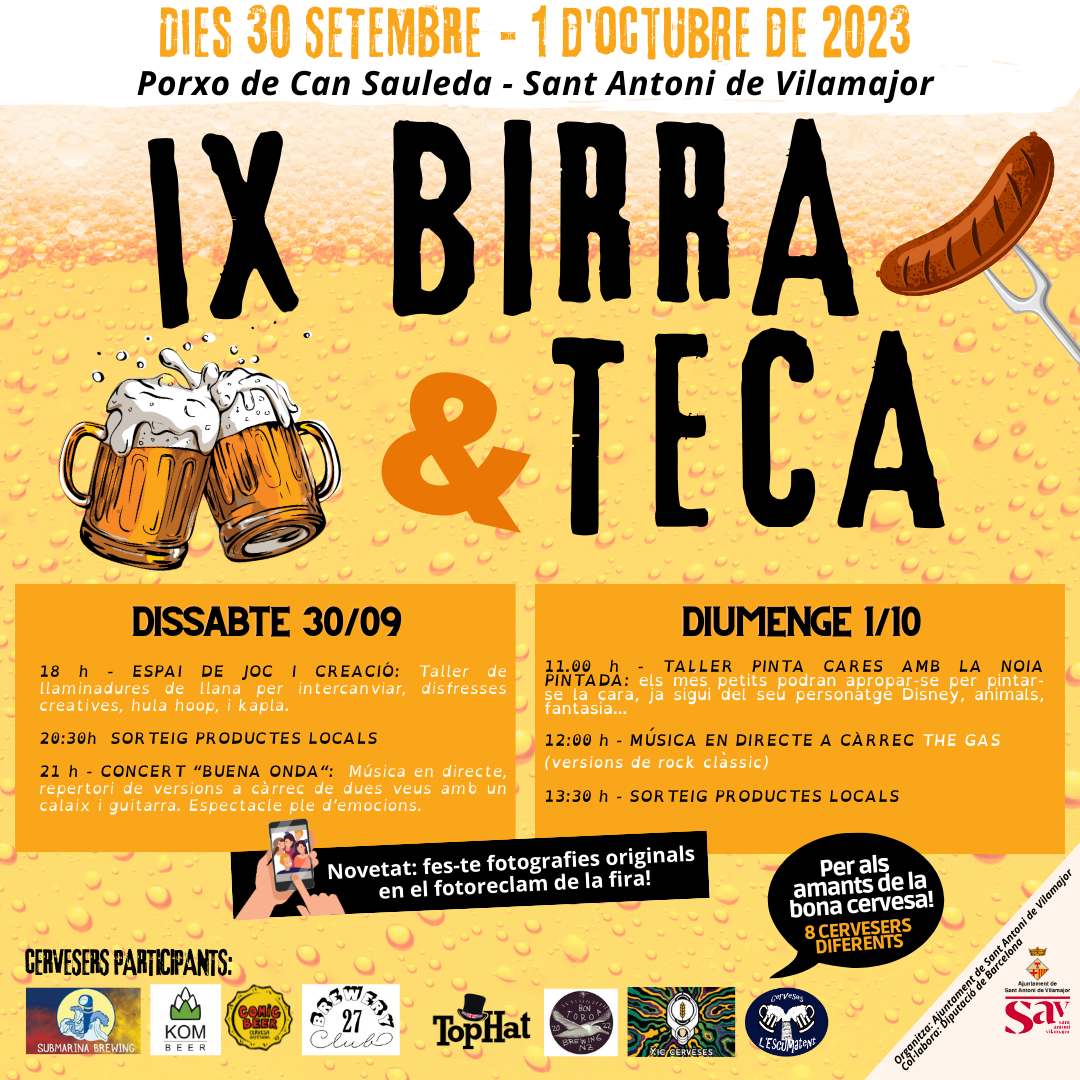 9a Fira Birra&Teca 