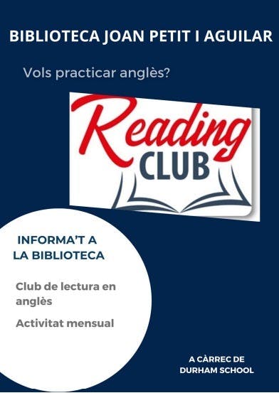 Reading Club, Club de lectura en anglès per a adults