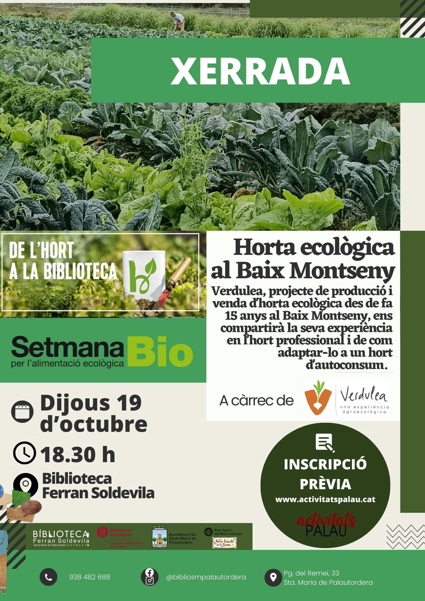 Horta ecològica al Baix Montseny